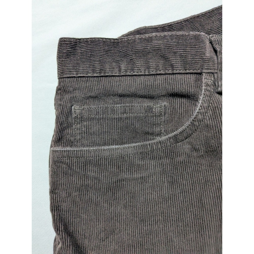 BROOKS BROTHERS Men 36X30 Brown Cotton Stretch Corduroy‎ Pants - Picture 10 of 15